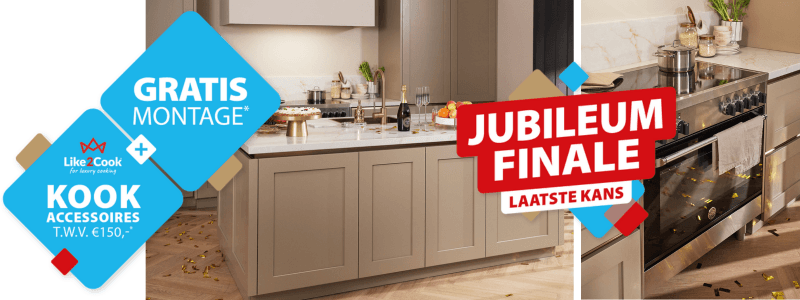 Jubileumfinale actie